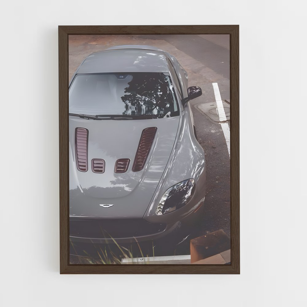 Poster Vantage Silver – affiche Aston Martin (vue 5)